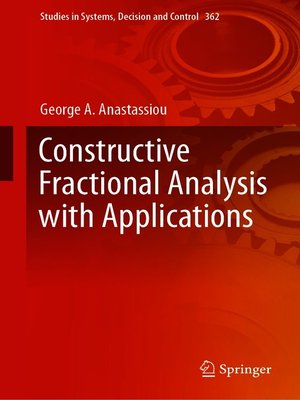 cover image of Constructive Fractional Analysis with Applications